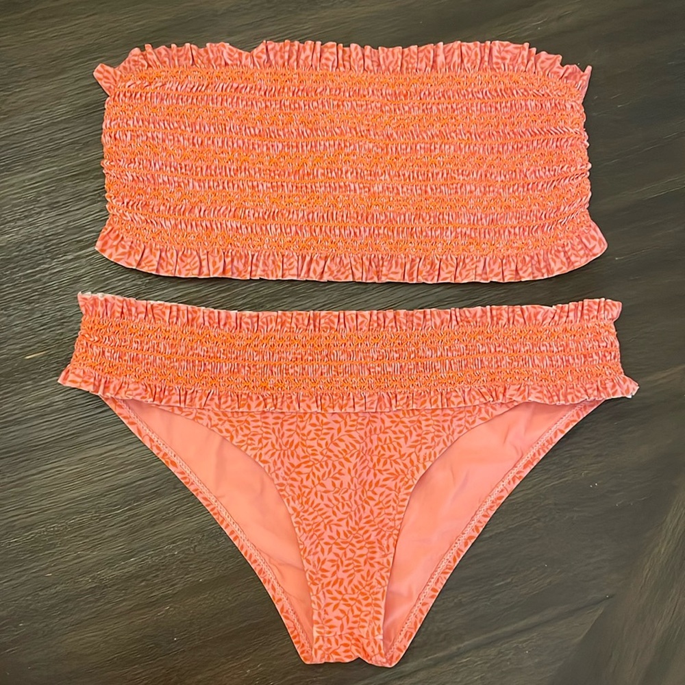 Tory Burch Bandeau Swimsuit